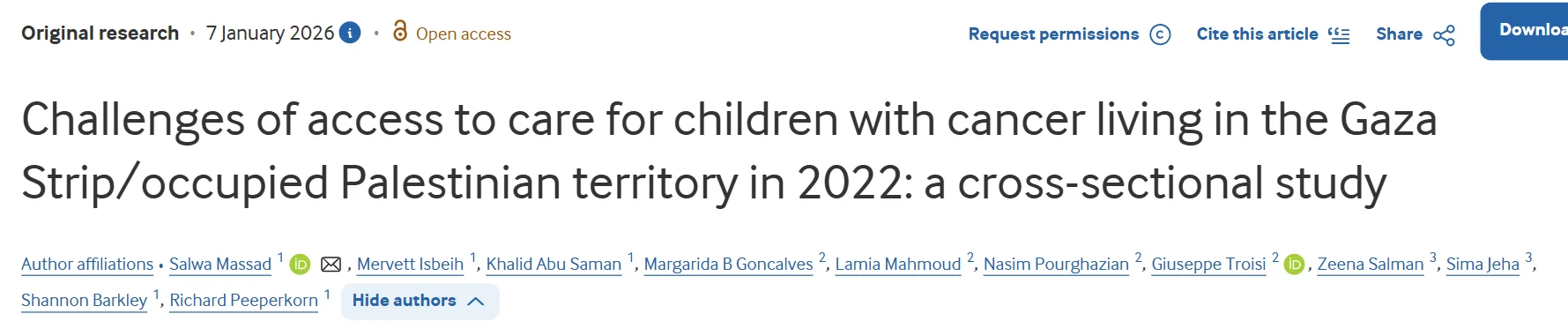Asim Belgaumi: Children With Cancer and Families Navigating Restricted Access
