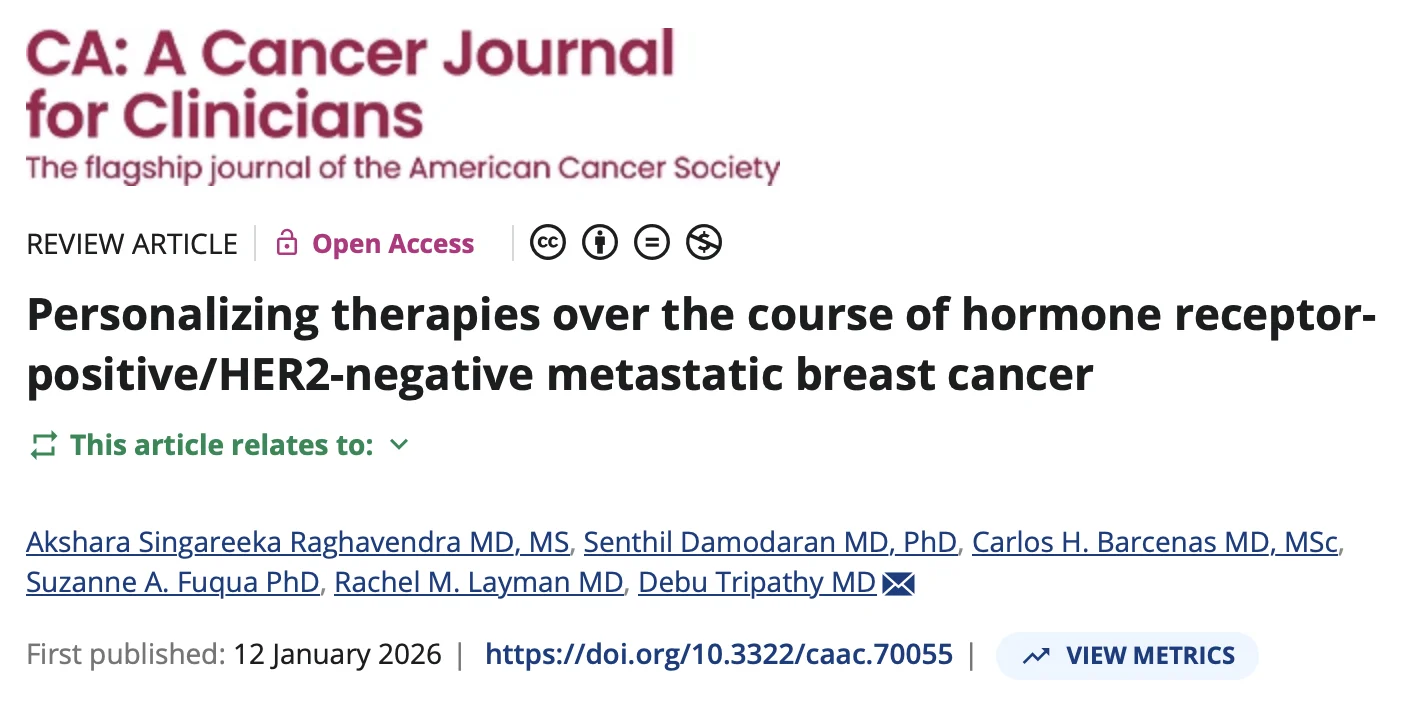 Sergio Cifuentes Canaval: The Evolving Treatment Landscape of HR-Positive Breast Cancer Across Disease Stages