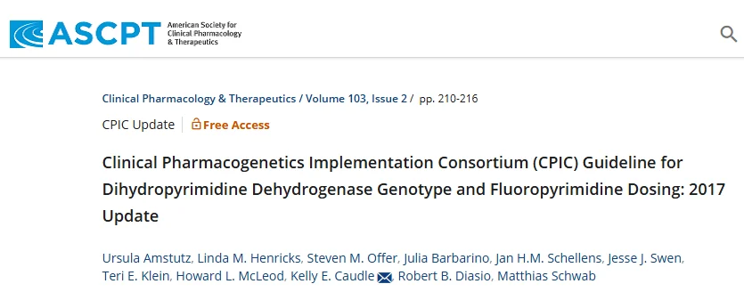Sergio Cifuentes-Canaval: DPYD Testing Before Fluoropyrimidines in LATAM