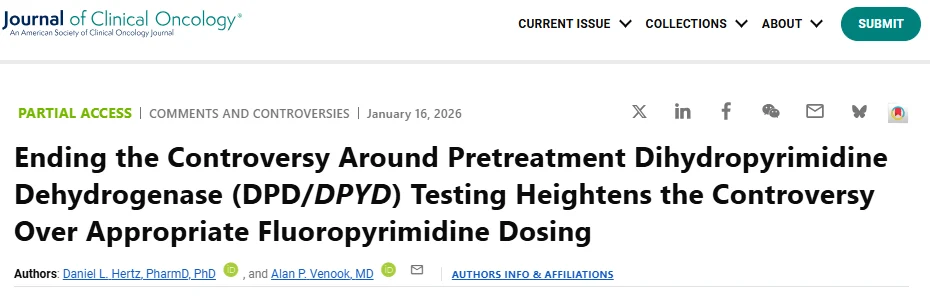 Sergio Cifuentes-Canaval: DPYD Testing Before Fluoropyrimidines in LATAM