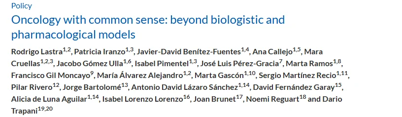 Dario Trapani: What Europe Urgently Needs in Cancer Care