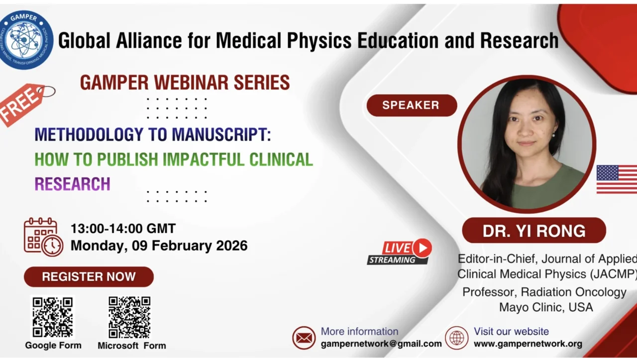 GAMPER Webinar on How to Publish Impactful Clinical Research