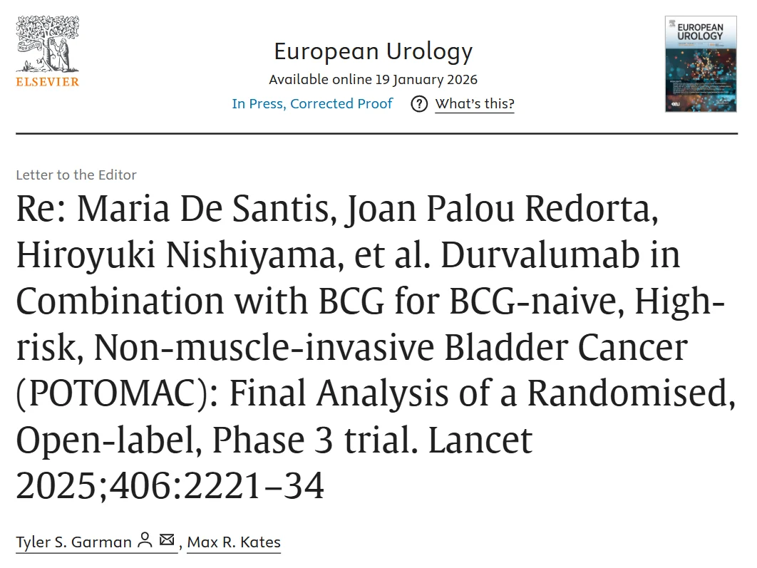Sabine D. Brookman-May: Important Aspects and Remaining Questions in HR NMIBC POTOMAC