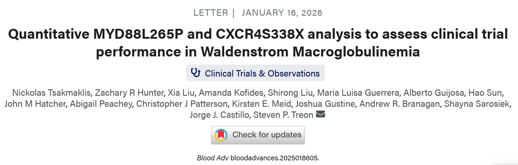 Myeloma Paper of the Day, January 21st, Suggested by Robert Orlowski