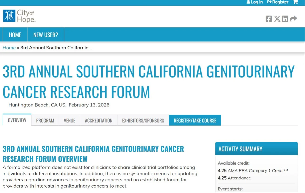 Sumanta Pal: A growing Platform for GU Oncology Collaboration Across Southern California