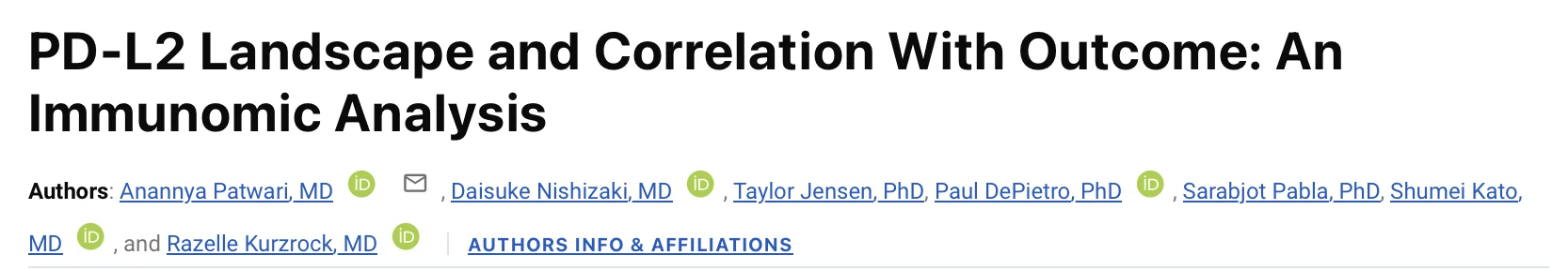 Giuseppe Banna: Beyond PD-L1 - A 2026 Turning Point Validating the 'Class-Effect' Hypothesis