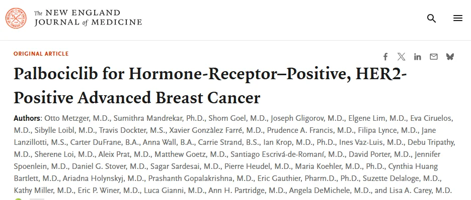 Paolo Tarantino: PATINA Trial Brings Metastatic Breast Cancer Closer to a Chronic Disease 2 Paolo Tarantino: PATINA Trial Brings Metastatic Breast Cancer Closer to a Chronic Disease