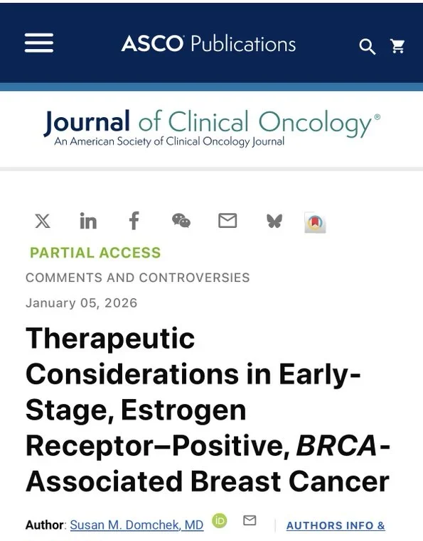 Siddhartha Yadav: Why Hereditary Breast Cancer Still Lacks Truly Personalized Treatment