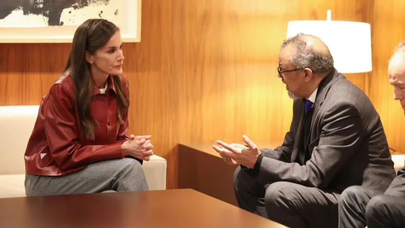Tedros Adhanom Ghebreyesus: Honoured to Meet HRH Queen Letizia of Spain and Showcase WHO’s Commitment to Reform