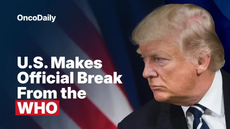 U.S. Makes Official Break From the WHO