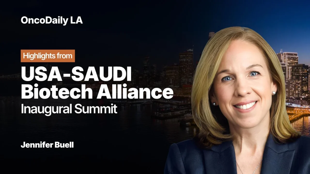 Jennifer Buell At The USA-SAUDI Biotech Alliance Inaugural Summit 2026
