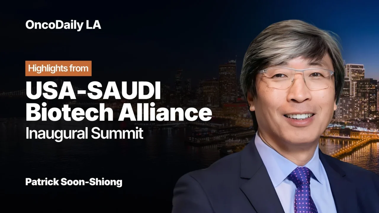 Patrick Soon-Shiong at the USA-SAUDI Biotech Alliance Inaugural Summit 2026