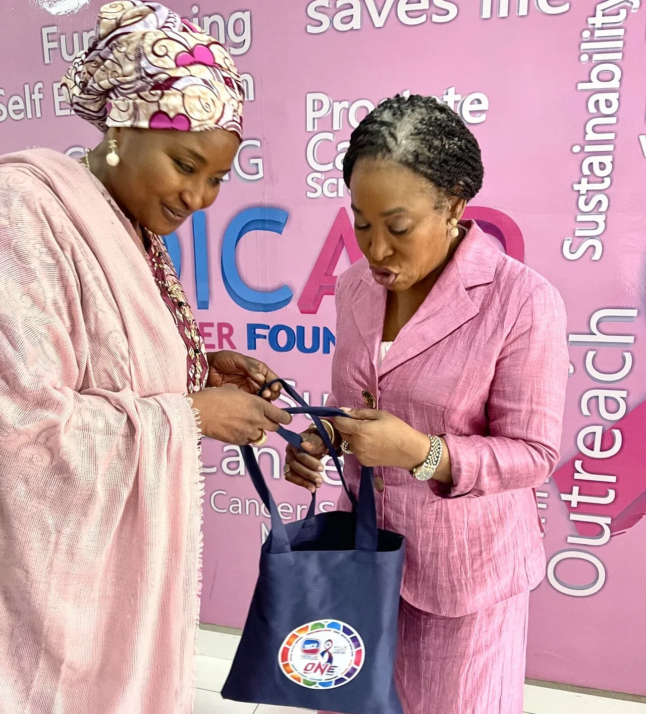 Zainab Shinkafi-Bagudu: Welcoming Commonwealth Secretary-General,  Shirley Ayorkor Botchwey in Abuja
