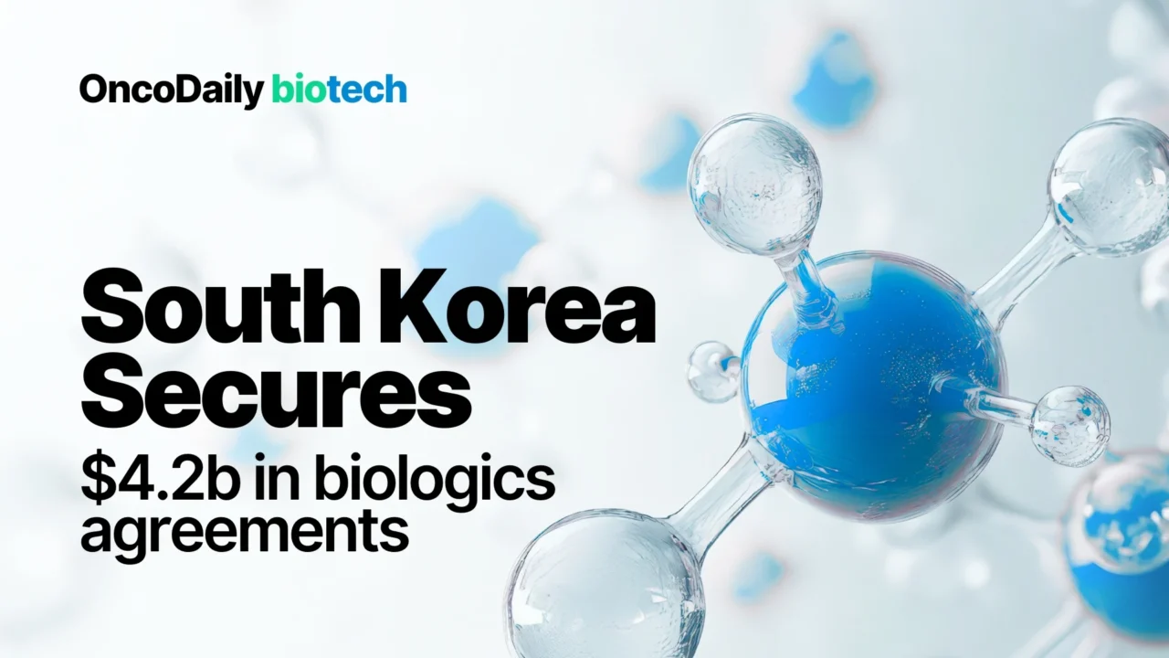 South Korea Secures $4.2b In Biologics Agreements