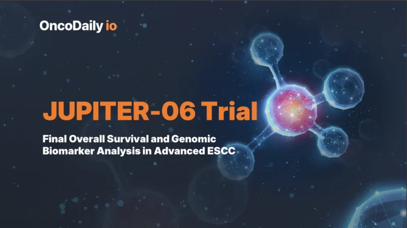 JUPITER-06 Final Overall Survival and Genomic Biomarker Analysis in Advanced ESCC