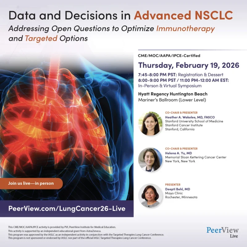 Data and Decisions in Advanced NSCLC at the 2026 TTLC Symposia - IASLC