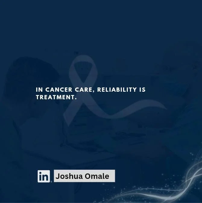 Joshua Omale: Building Cancer Systems That Families Can Trust