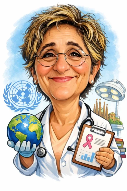 Zacharoula Sidiropoulou: AI’s Vision of My Global Cancer Journey 2 Zacharoula Sidiropoulou: AI’s Vision of My Global Cancer Journey