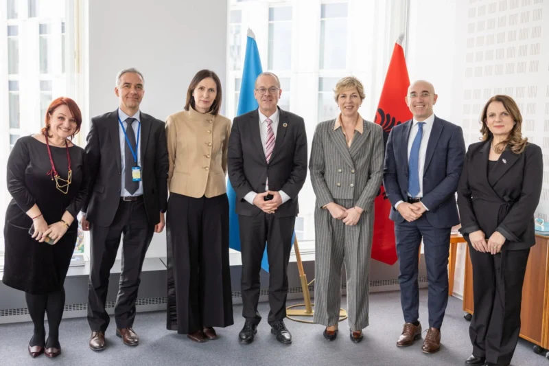 Evis Sala: Signing New Albania–WHO Cooperation to Advance Universal Health Coverage and System Reform 2 Evis Sala: Signing New Albania–WHO Cooperation to Advance Universal Health Coverage and System Reform