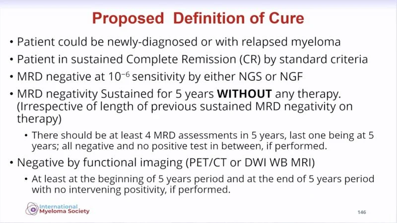 Cynthia Chmielewski: What “Cure” Will Mean in Myeloma