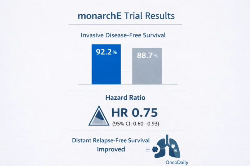 monarchE Trial: How Abemaciclib Changed the Adjuvant Landscape in High-Risk HR+ Early Breast Cancer 3 monarchE Trial