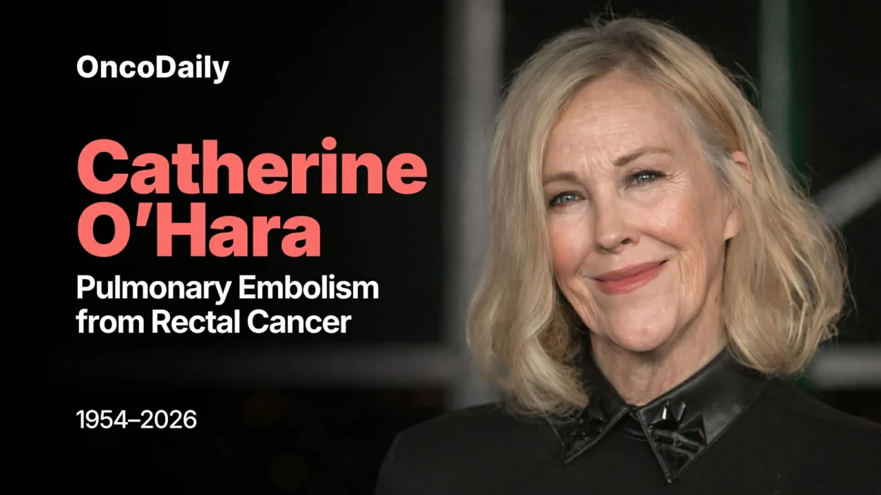Catherine O’Hara’s Untold Cancer Battle: How Rectal Cancer Led to Fatal Pulmonary Embolism