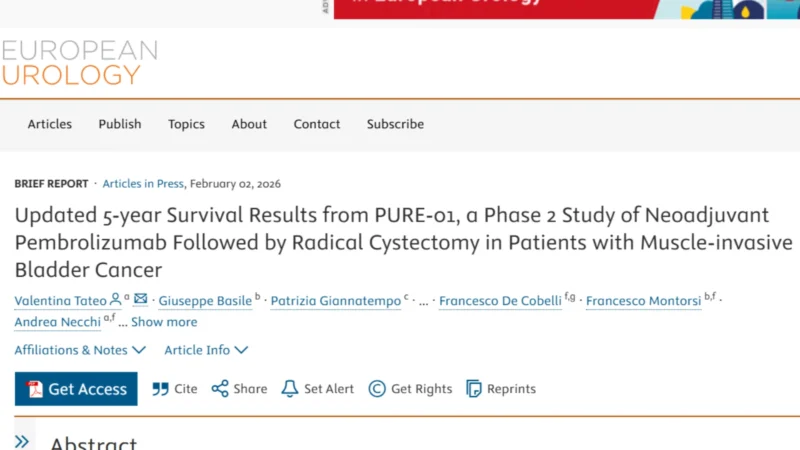 Andrea Necchi: Pembro Monotherapy Remains the Unsolved Comparator Arm of Perioperative Trials