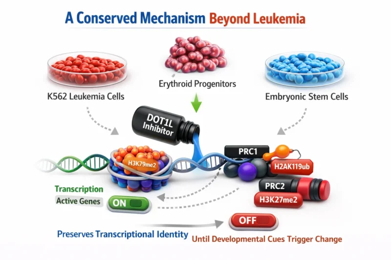 A New Way to Permanently Silence Cancer Genes? How DOT1L Shields Leukemia from Polycomb Silence 4 DOT1L