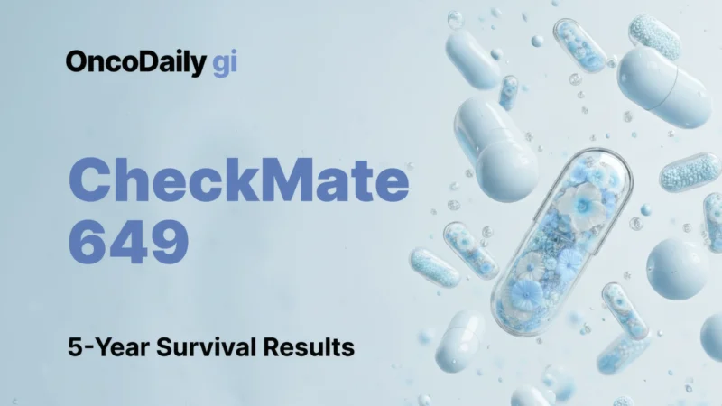 CheckMate 649: 5-Year Results of First-Line Nivolumab Plus Chemotherapy in Advanced Gastric, GEJ, and Esophageal Adenocarcinoma