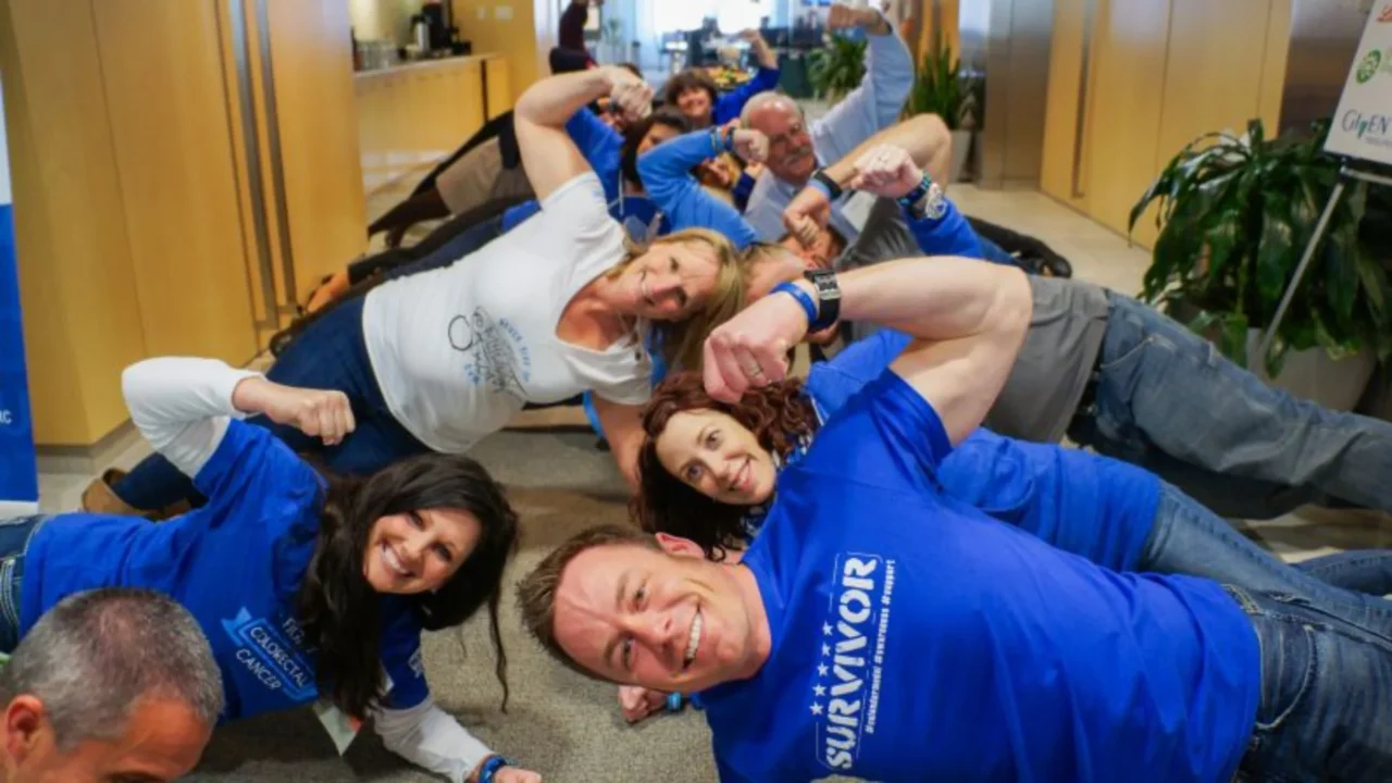 Workplaces Across the Country Join Strong Arm Selfie for Awareness – Fight Colorectal Cancer