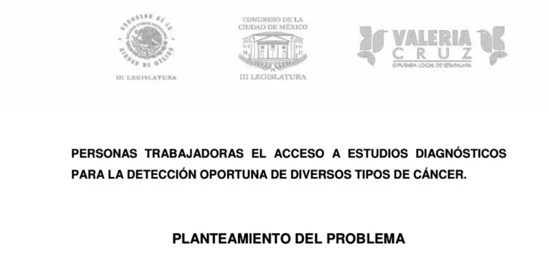 Gonzalo López-Cuevas: Workers in Mexico City Can Access Paid Days for Early Detection Tests Covering Up to Six types of Cancer