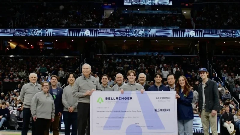 Stephen V Liu Celebrates BellRingers $2M Ride Supporting Cancer Research