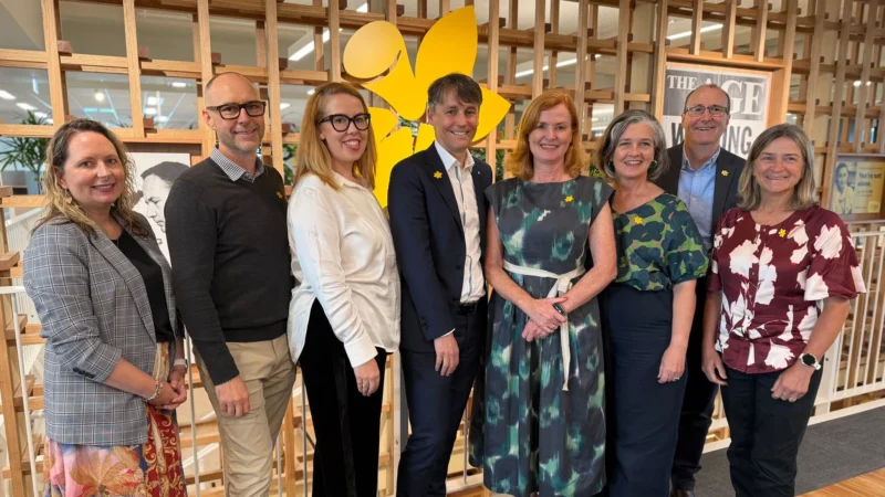 Hayley Jones: It Was Fantastic to Meet the New CEO of Cancer Council Australia – Jacinta Reddan