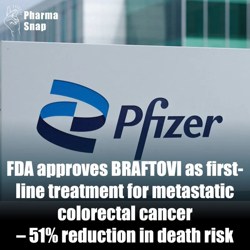 Joanna Sadowska: Pfizer Gets FDA Approval for BRAFTOVI as First-Line Treatment for Metastatic Colorectal Cancer