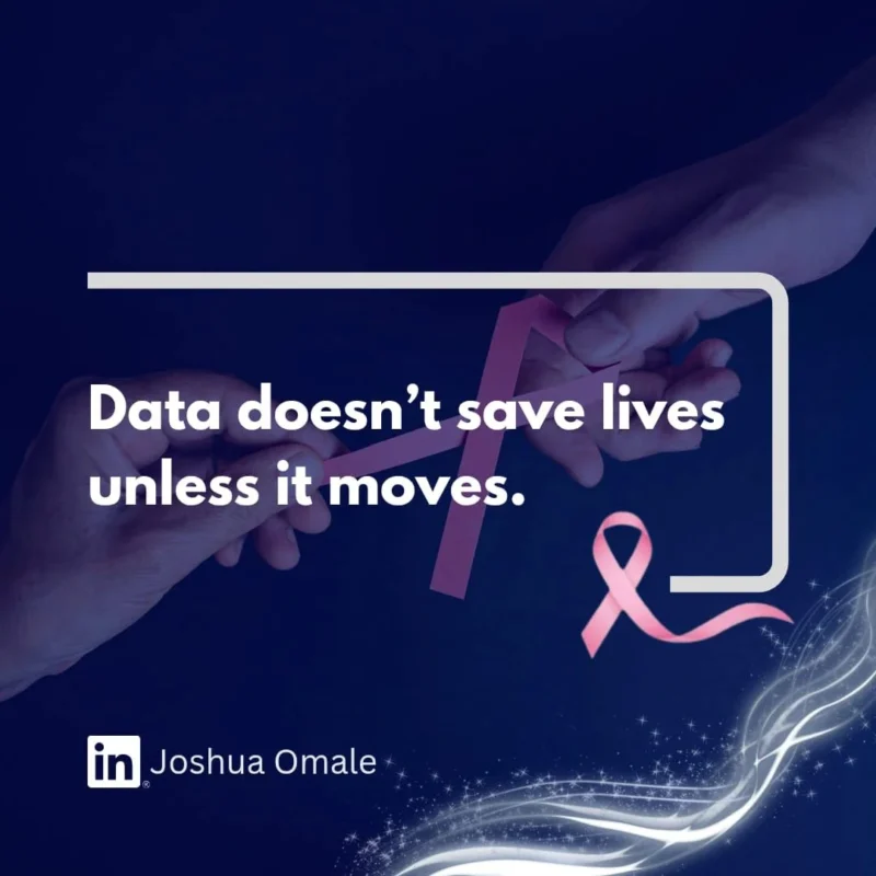 Joshua Omale: We Collect Cancer Data, But Fail to Move It