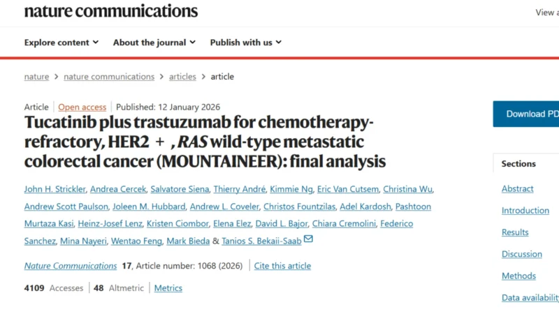 Pashtoon Kasi: Targeting HER2 in Refractory CRC - Key Takeaways From the MOUNTAINEER Final Analysis