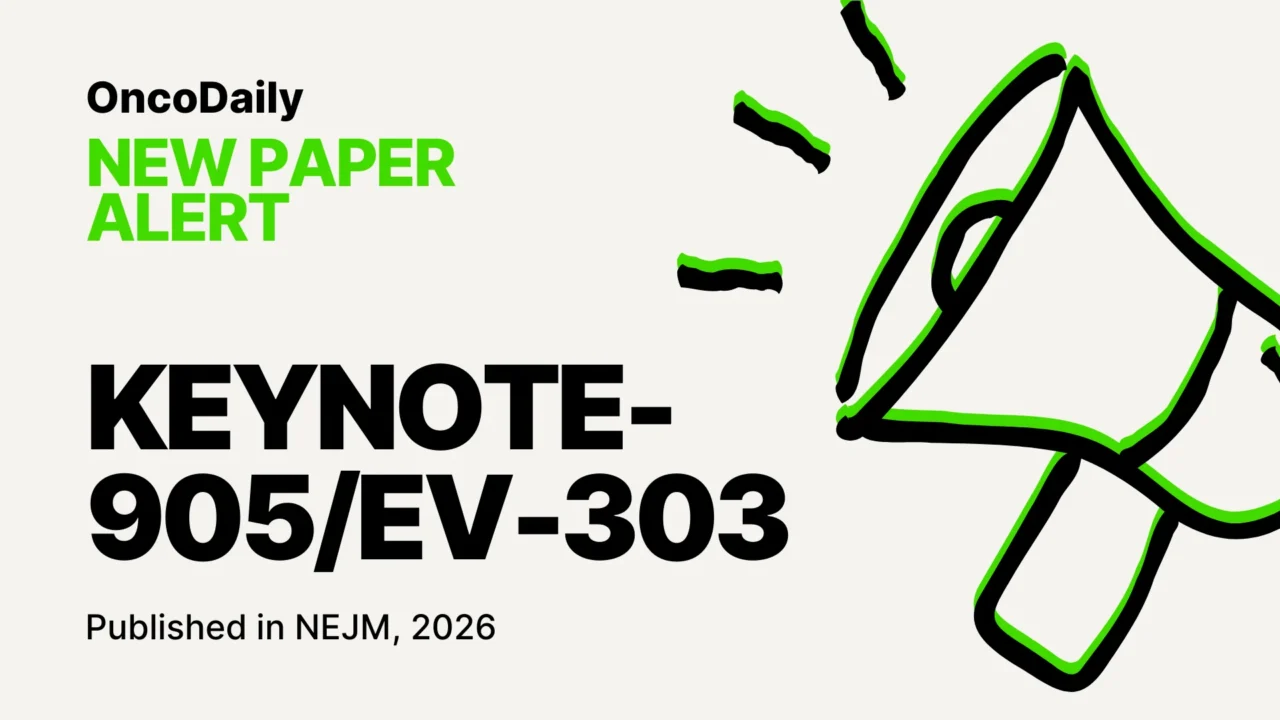 KEYNOTE-905/EV-303 Trial: Perioperative Enfortumab Vedotin and Pembrolizumab in Muscle-Invasive Bladder Cancer