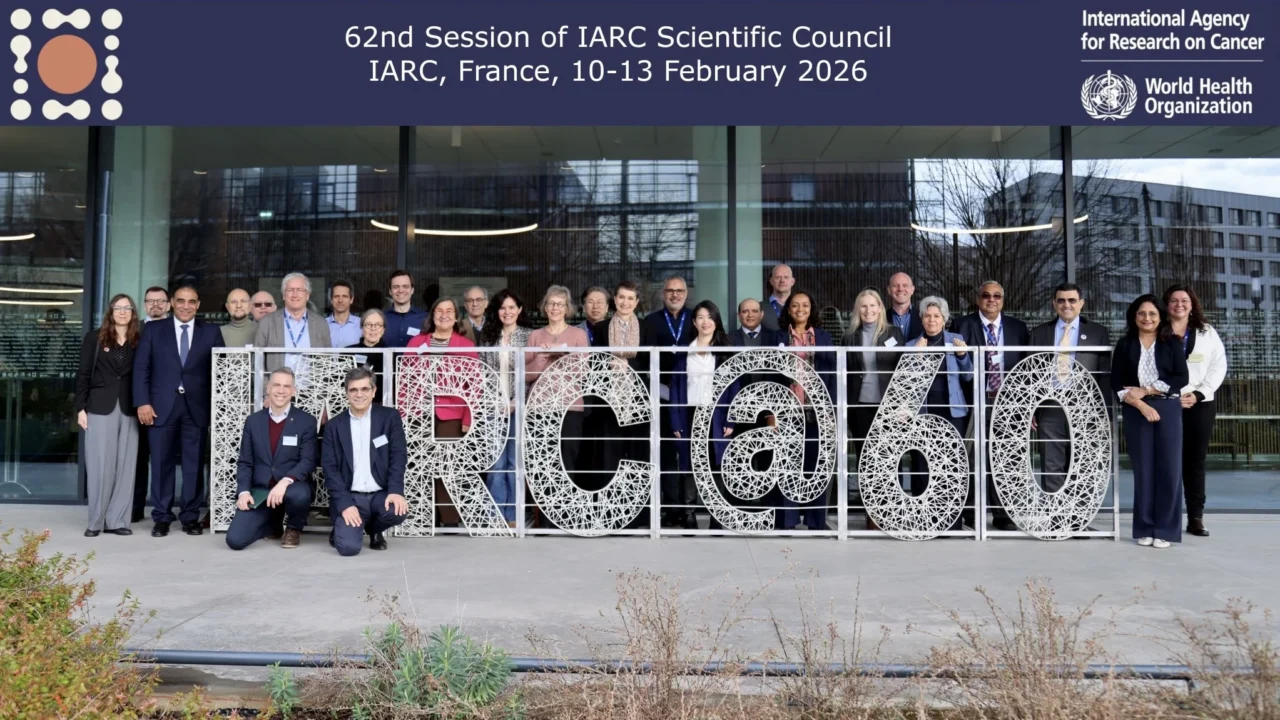 Eric Van Cutsem: Honored to Represent Belgium at the Scientific Meeting of IARC and WHO