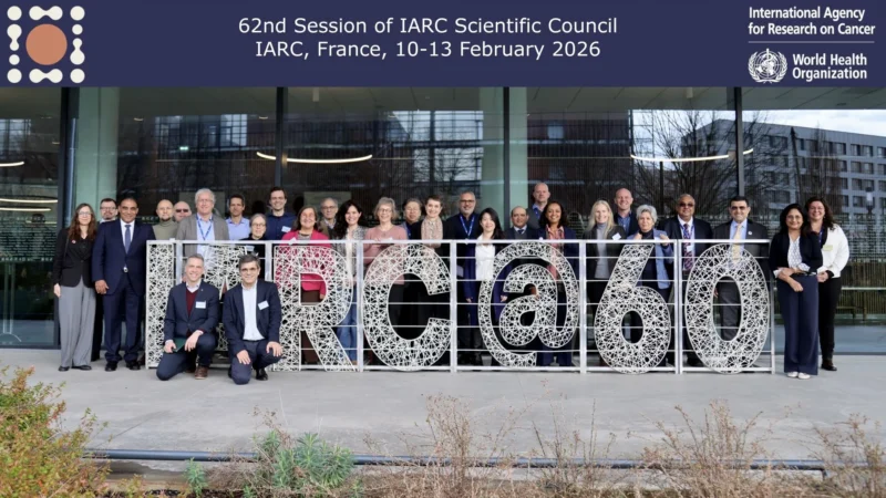 Eric Van Cutsem: Honored to Represent Belgium at the Scientific Meeting of IARC and WHO