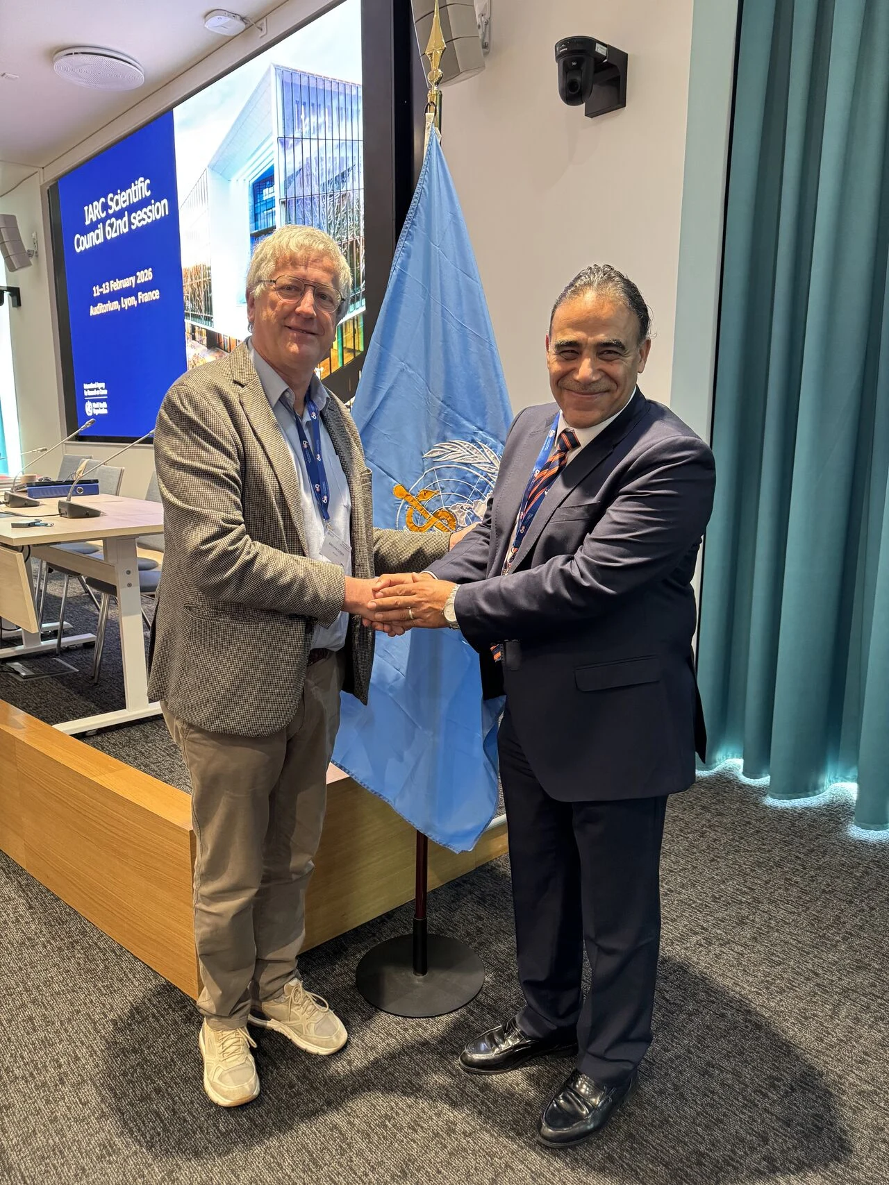 Eric Van Cutsem: Honored to Represent Belgium at the Scientific Meeting of IARC and WHO