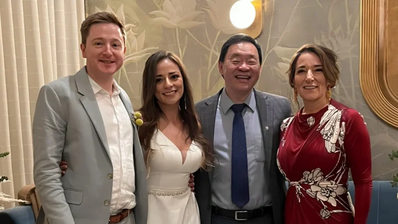 Patrick Hwu: Wedding of Marian, Outstanding Member of Moffitt Cancer Center Marketing Team