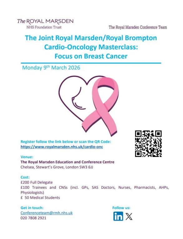 Specialist Masterclass on Cardio-Oncology - Royal Brompton and Harefield Hospitals Education