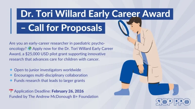 Dr. Tori Willard Early Career Award, Call for Proposals – SIOP