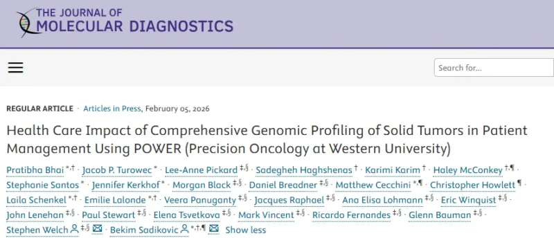 Bekim Sadikovic: Translating Precision Medicine From Promise Into Practice