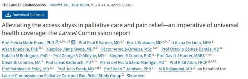 The Lancet Group: 10.6 Million Children Living With Serious Health-Related Suffering, Urgent Need for Paediatric Palliative Care