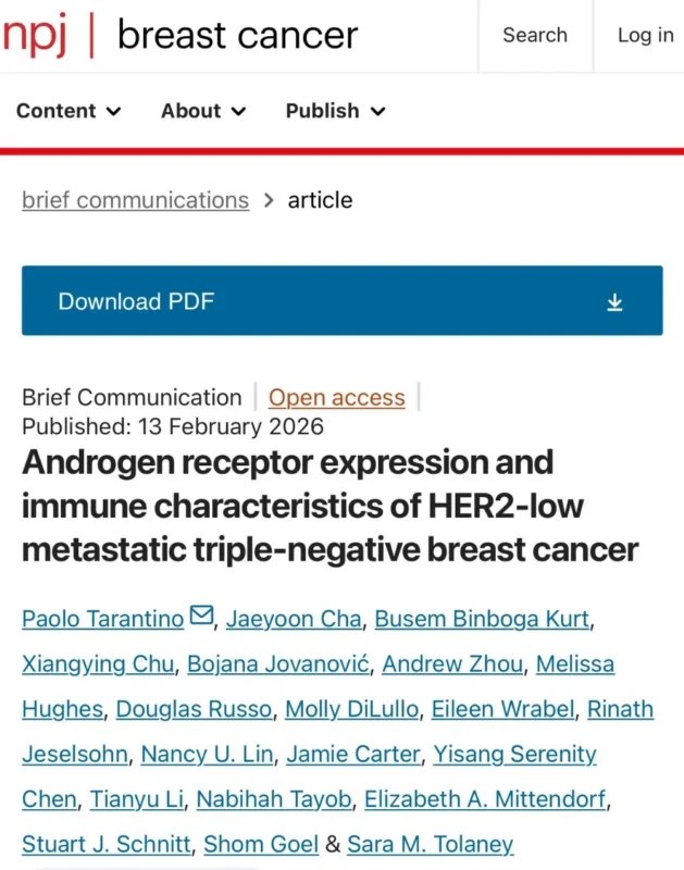 Paolo Tarantino: Does the Presence of HER2-Low Expression Make Any Difference in Prognosis? 2 Paolo Tarantino