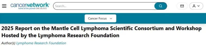 Charles Gaulin: Exciting Progress on the Horizon for Mantle Cell Lymphoma Patients 2 Charles Gaulin: Exciting Progress on the Horizon for Mantle Cell Lymphoma Patients