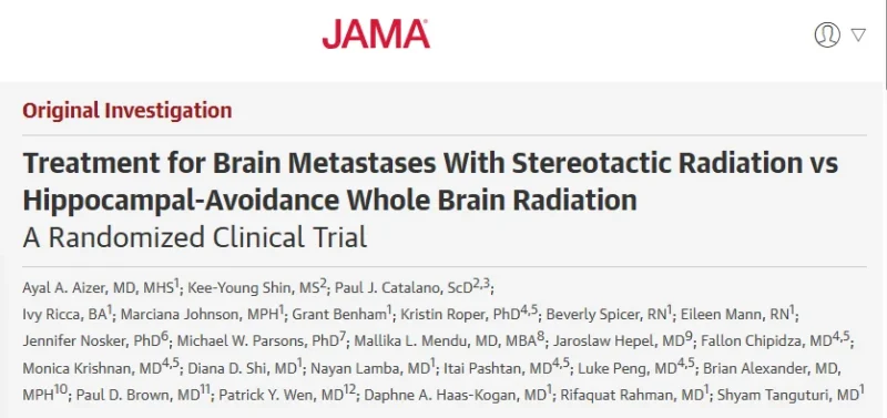 Paul Brown: Randomized Trial for Multiple Brain Metastases