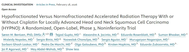 Shane Neibart: More on RT Toxicity from the HYPNO Trial