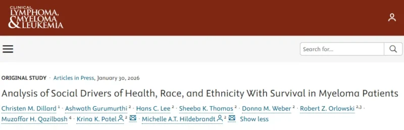 Myeloma Paper of the Day, February 24th, Suggested by Robert Orlowski 2 Myeloma Paper of the Day, February 24th, Suggested by Robert Orlowski